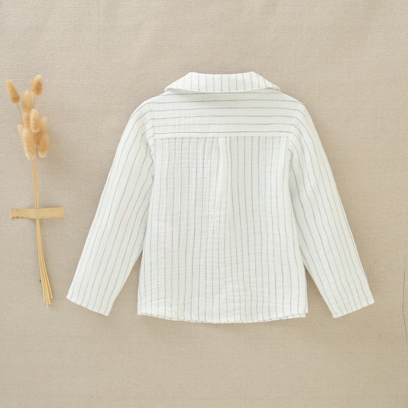 Conjunto bebé niño rayas azules pitufo