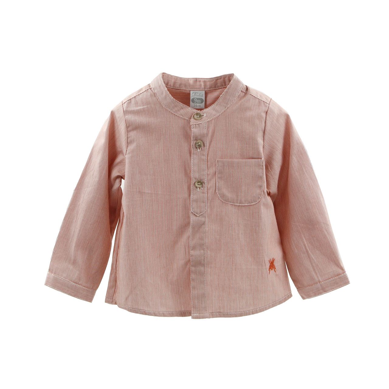 Camisa bebé niño rayas caldero