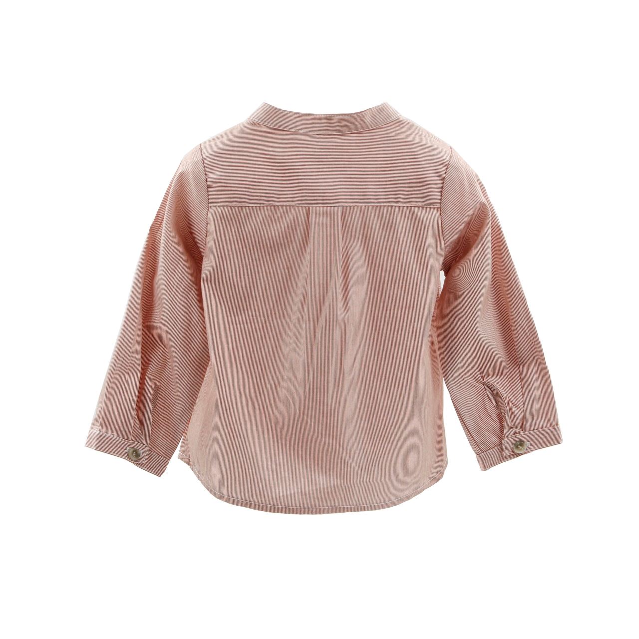 Camisa bebé niño rayas caldero