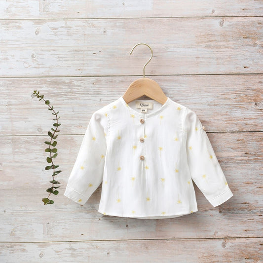 Camisa bebé niño palmeras