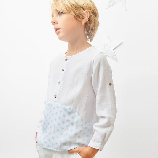 Camisa Jr niño estrellas