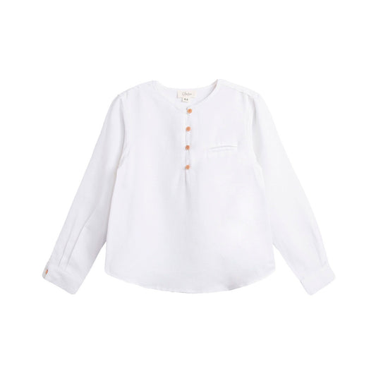 Camisa Jr niño blanca