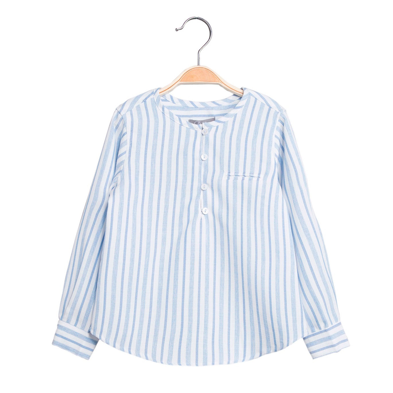 Camisa Jr niño rayas azules