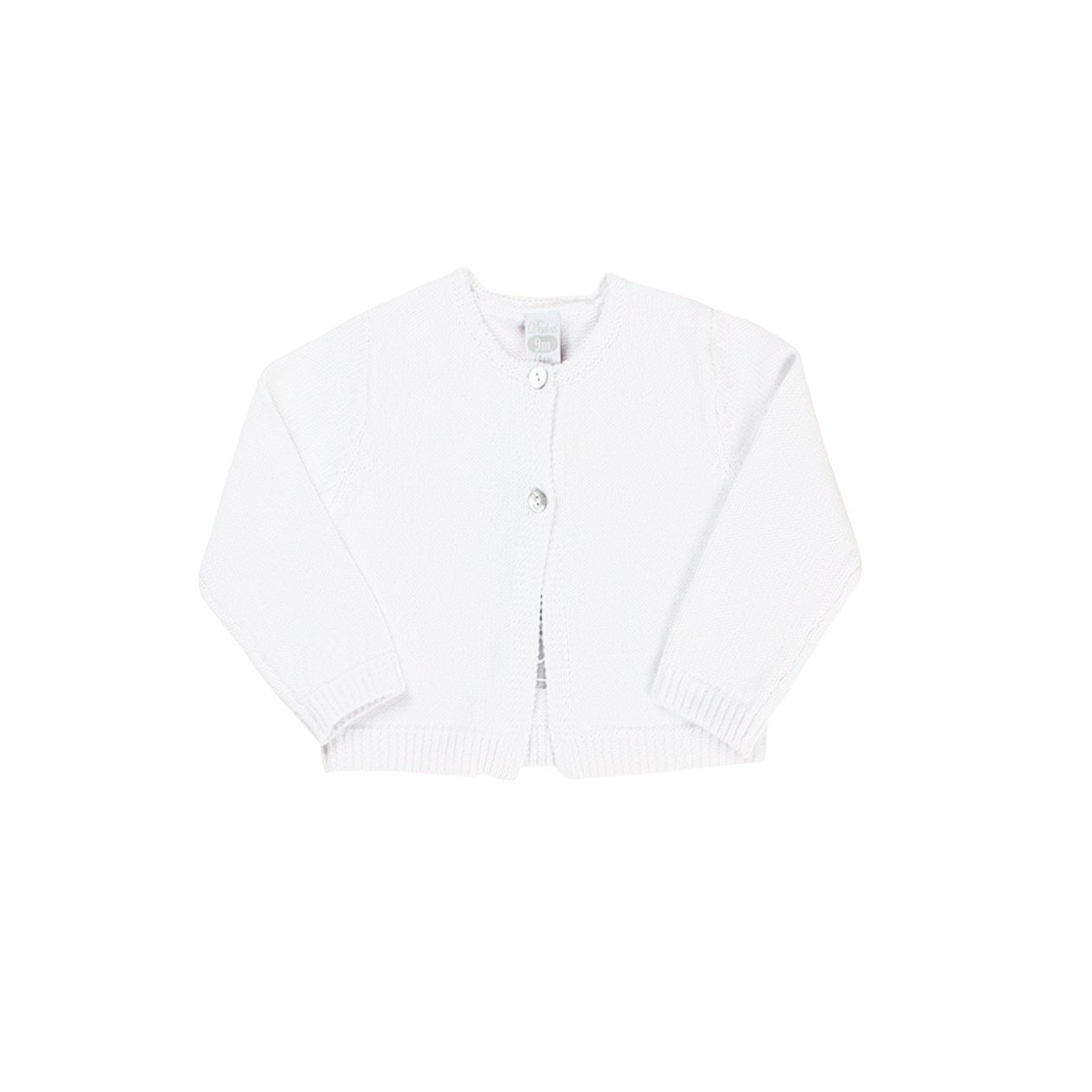 Chaqueta bebé blanca