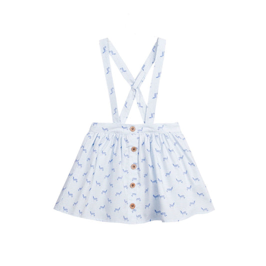 Falda niña Jr estampado cebra