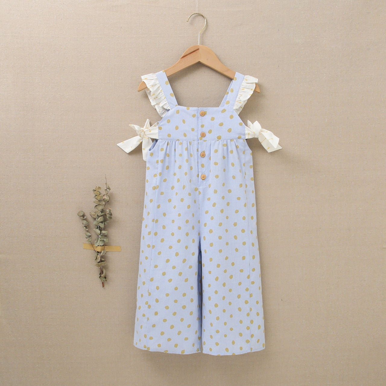 Jampisuit niña Jr topitos azules