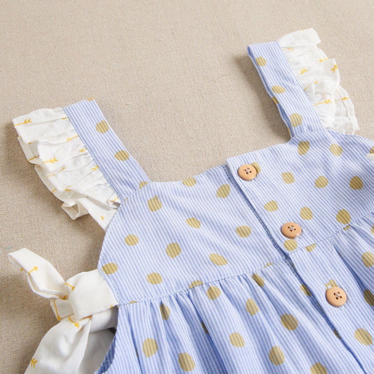 Jampisuit niña Jr topitos azules