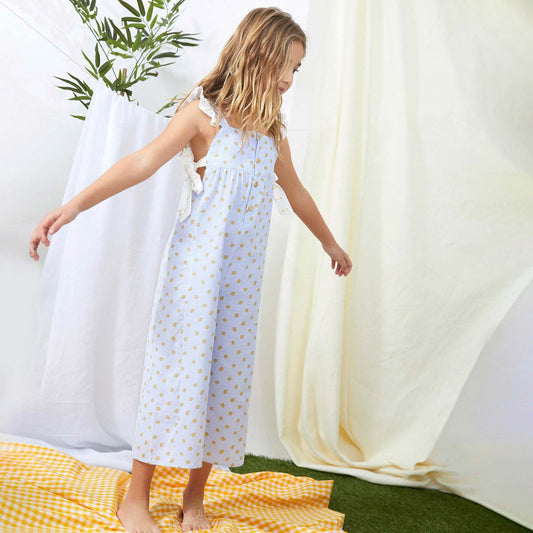 Jampisuit niña Jr topitos azules