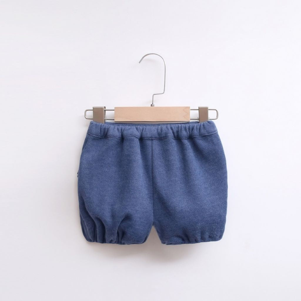 Conjunto bebé niña blusa bordada, short borlitas