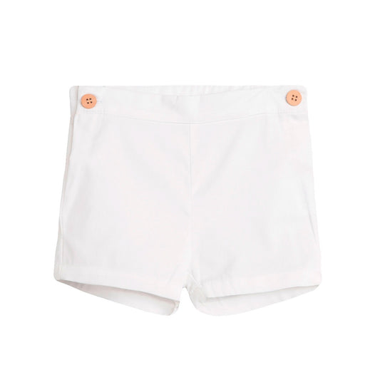 Short bebé niño blanco