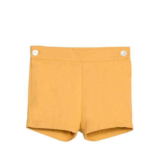 Short bebé niño mostaza