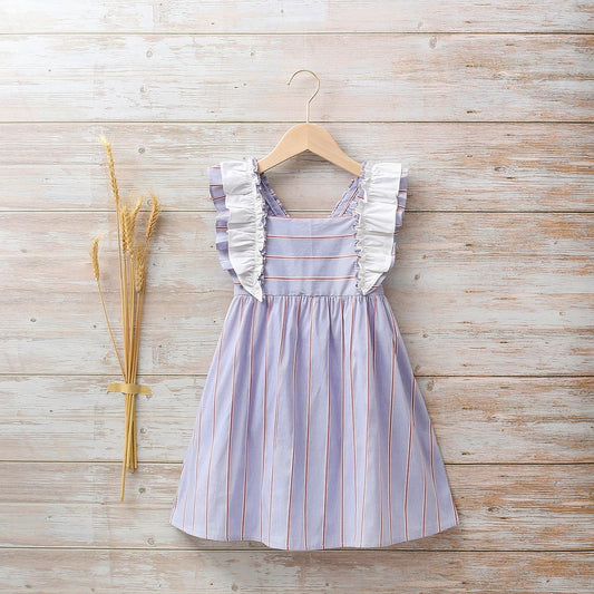 Vestido Jr multirayas