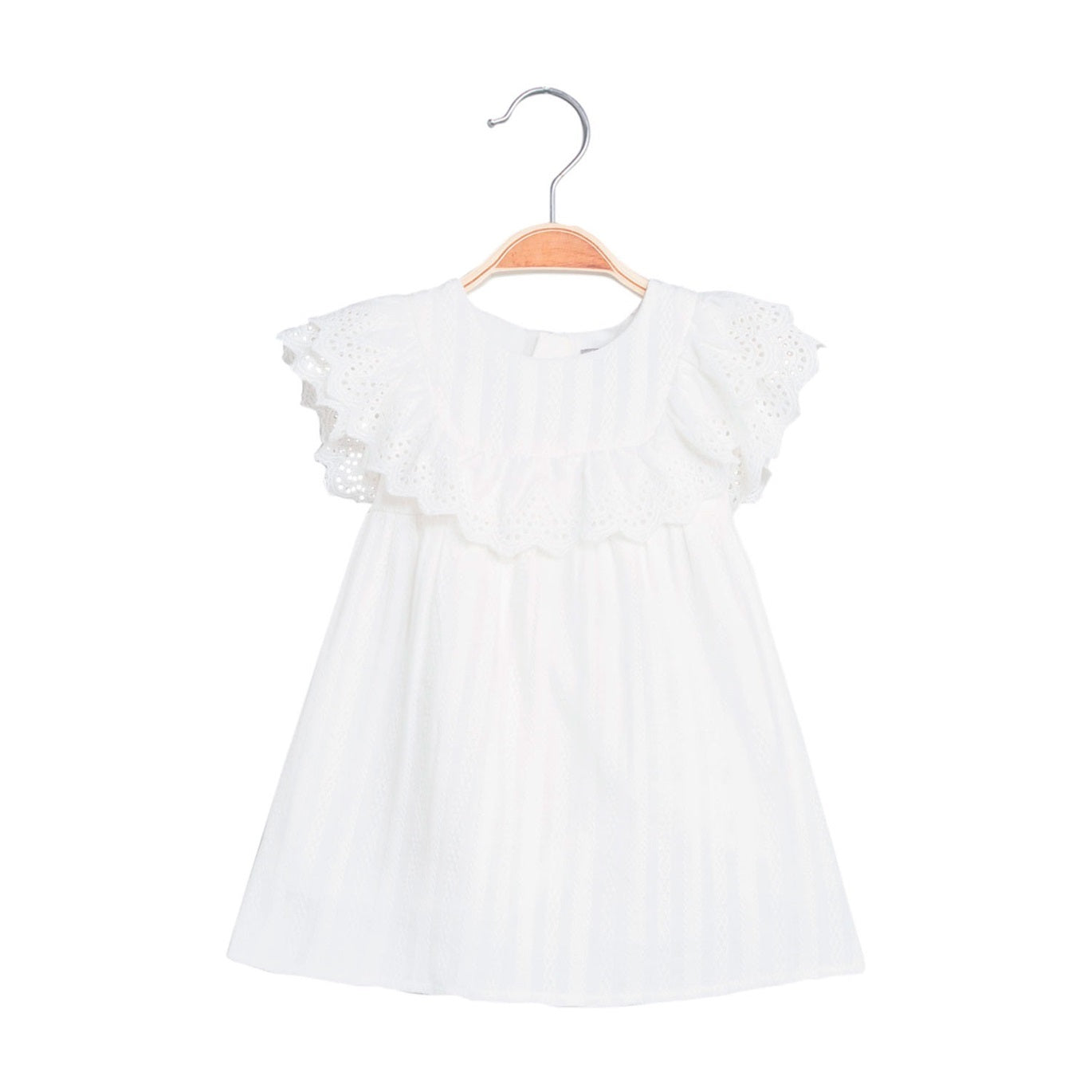 Vestido bebé niña blanco