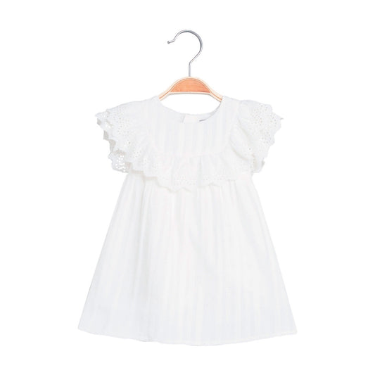 Vestido bebé niña blanco