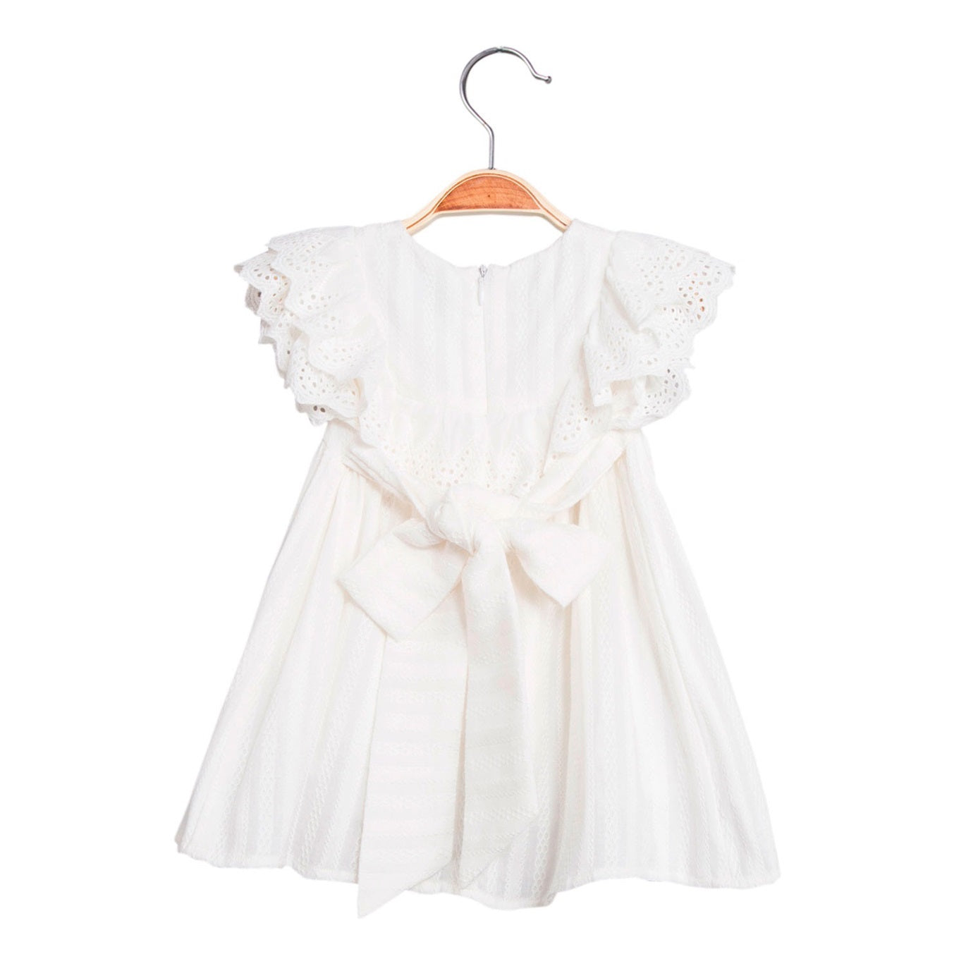 Vestido bebé niña blanco