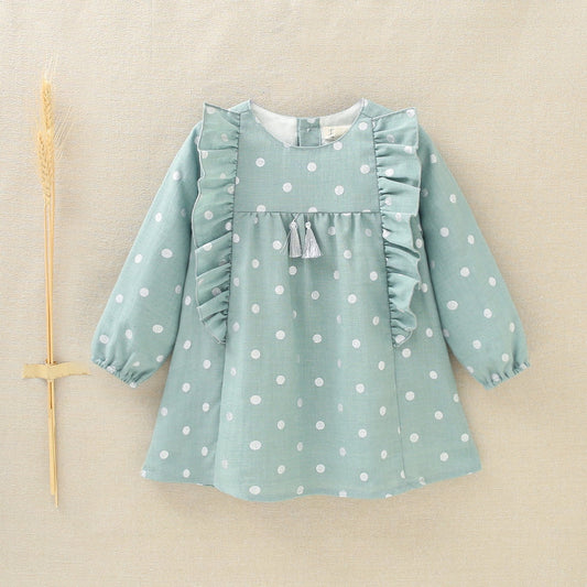 Vestido bebé niña pino
