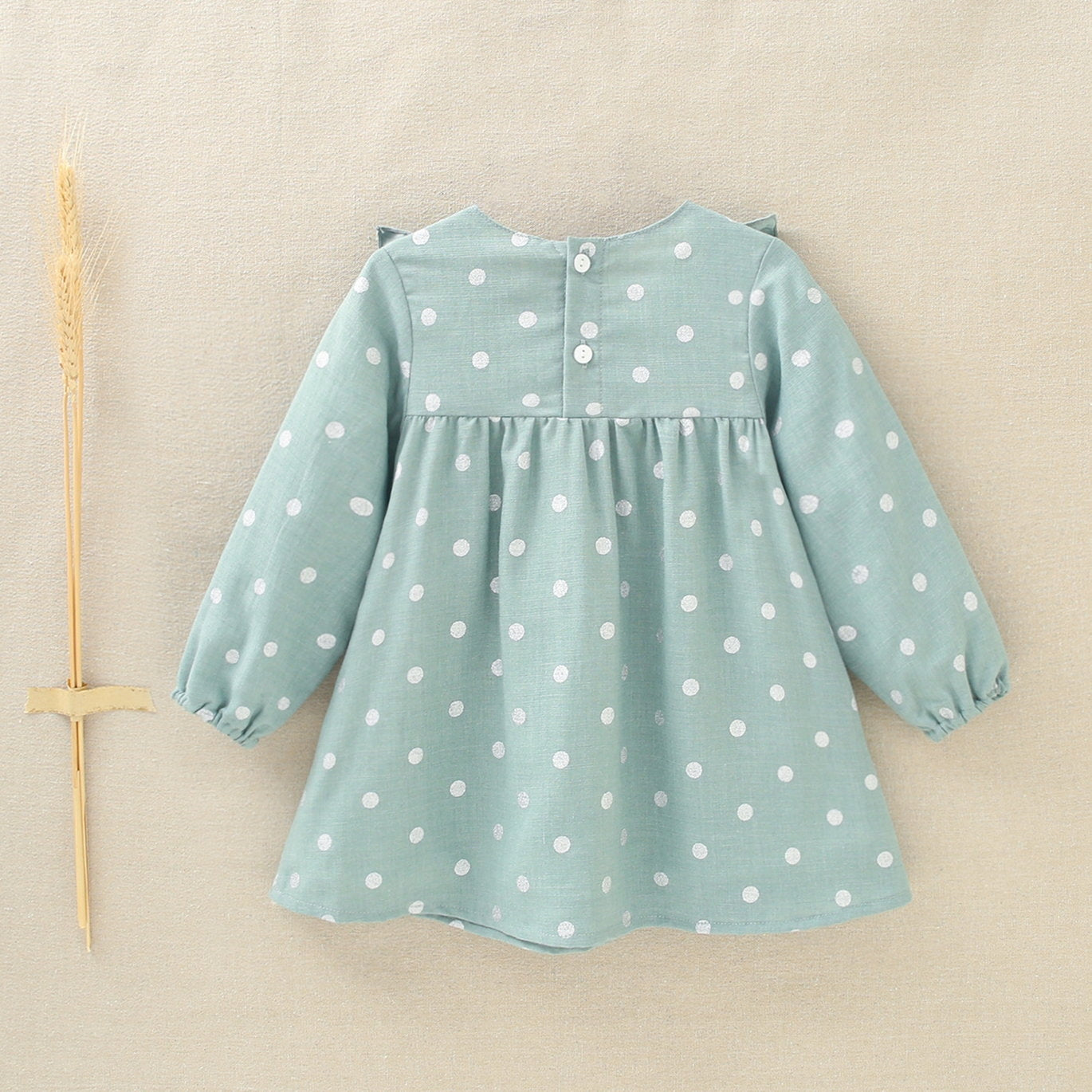 Vestido bebé niña pino