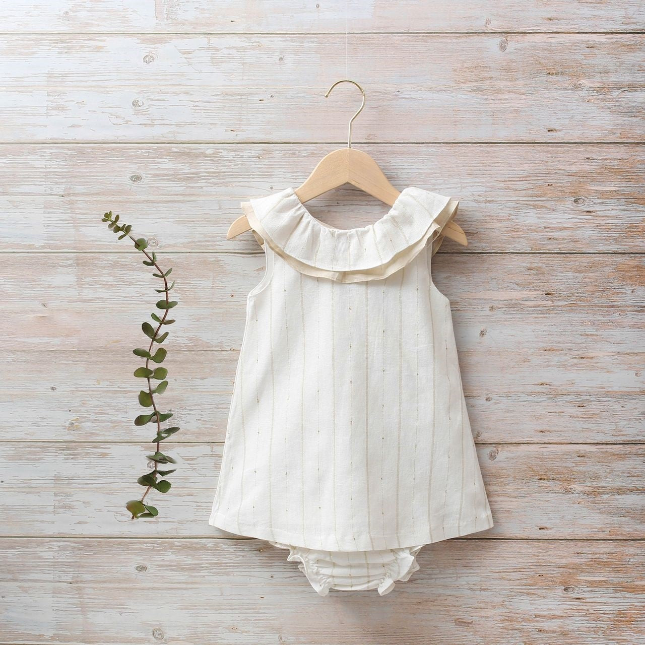 Conjunto bebé niña rayas laurex