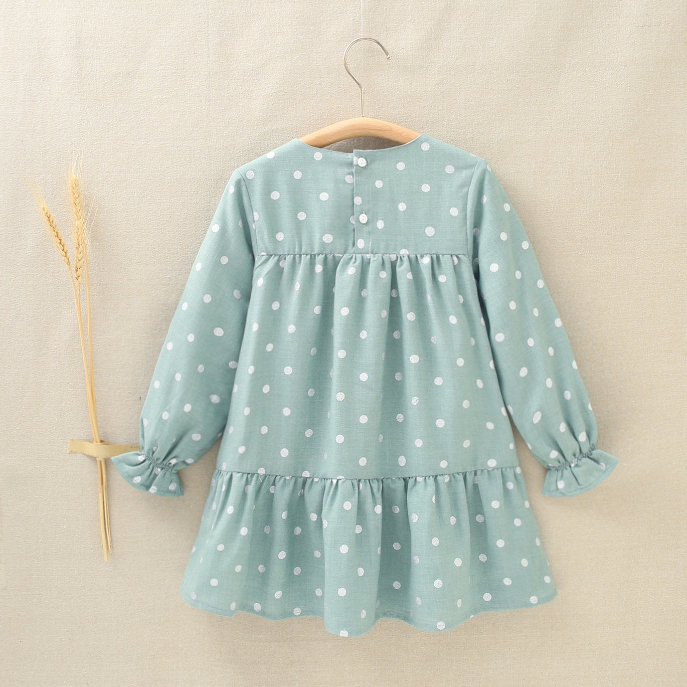 Vestido Jr niña pino